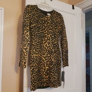 NWT 2009 Rodarte for Target Lace Leopard Bow Dress